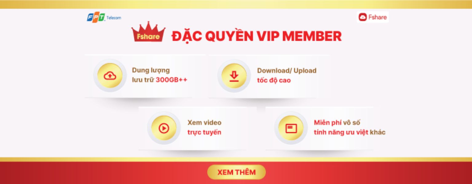 Tính năng Dịch vụ FPT FShare