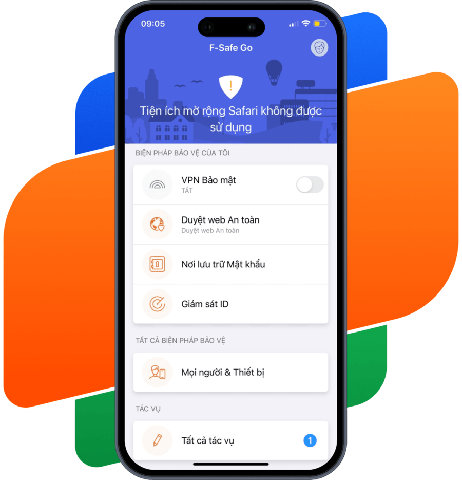 Ứng dụng F-Safe go