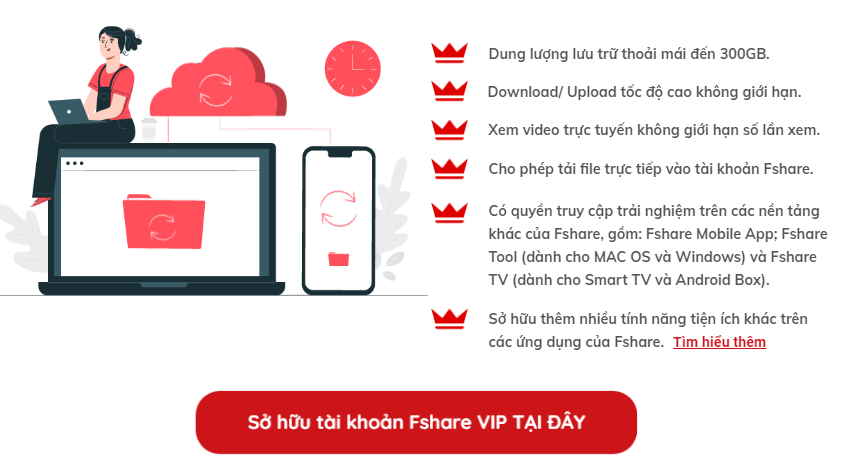 Trải Nghiệm Vip Members FShare