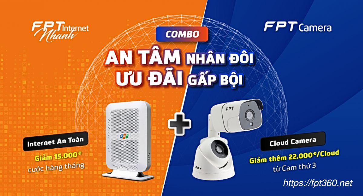 Combo Internet + Camera FPT