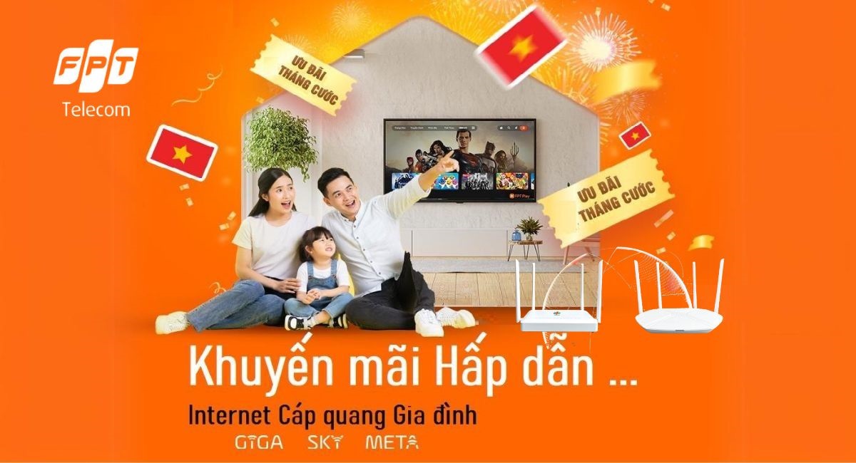 Lắp mạng FPT Thanh Hóa - Internet Wifi Gia đình