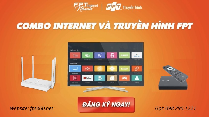 Combo kết hợp internet và Truyền hình FPT Play
