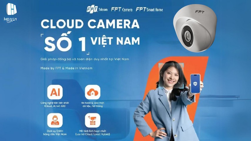 FPT Camera IQ 2 còn hỗ trợ lưu trữ đám mây